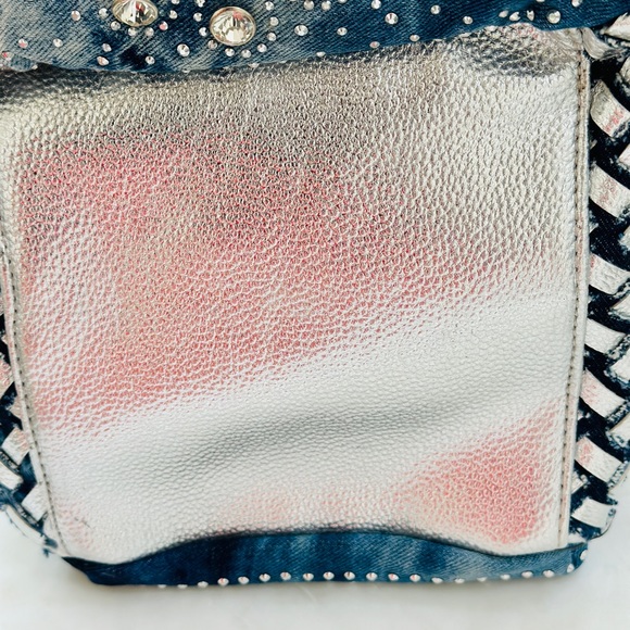 Denim Rhinestone bag - Picture 5 of 7